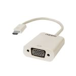 GIZZU HDMI To Vga With Audio Adapter White