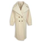 Ivory Double Breasted Coat