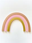 Wooden Rainbow Round - Wall Mounted