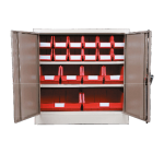 Ivory Linbin Storage Bin Half Size Cabinet Kit