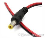 Dc Male Power Connector With 20CM Cable