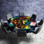 African Hue Square Tablecloth