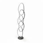 Chain Design LED Floor Lamp Black