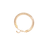 1 0M Gold Herring Bone Bracelet - Gold