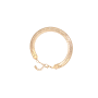 1 0M Gold Herring Bone Bracelet - Gold