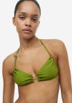 Padded Bikini Top - Green
