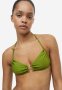 Padded Bikini Top - Green
