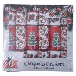 Traditional Christmas Crackers 6 Piece