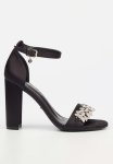 Border 7 Block Heel - Black