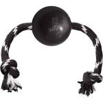 KONG Extreme Ball With Rope Dog Toy - Large Waggs Online Pet Shop