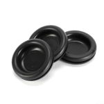 Rubber Grommet Set 200-PIECE Assorted Size Wiring Grommets For Blind Holes Sheet Metal Firewall & Industrial Applications 7 Size