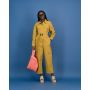 Boiler Suit In Mustard - M