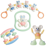 - Baby Toys And Gift Sets - 3 Rattle Play & Grab Sets With Gift Boxes