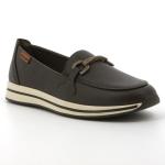 Pierre Cardin Josephine 10 Moccasin - Olive - 8