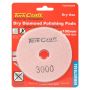 Tork Craft - 100MM Diamond Polishing Pad 3000 Grit Dry Use - 2 Pack