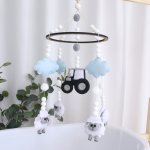 Cot Mobile Navy Tractor Farm Sheep