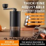 1PC Manual Bean Grinder Portable Coffee Machine Grinding All-in-one Machine Manual Household Small Hand Brewed American Style Ex