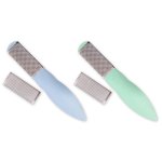 Credo Solingen Flat Callus Rasp Coarse fine Assorted Pastel Colours