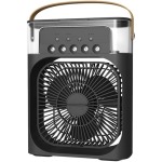 Aero Bliss Portable Misting Air Cooling Fans - Black