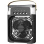 Aero Bliss Portable Misting Air Cooling Fans - Black