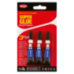 Super Glue Tubes 3G 3-PACK