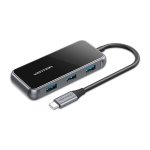 Vention Usb-c To HD5 In 1 Mi USB3.0 3 PD Docking Station 0.15M