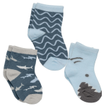 Stephen Joseph Sock Sets Shark 3 Pack
