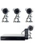 4 Channel Cctv Security Camera System Dvr Kit With Internet 3G Phone Viewing & HDMI