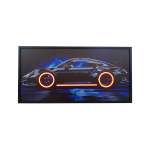 120 X 80CM Car Frame With Lights Black & Blue