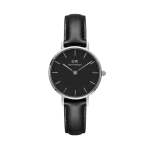Petite Sheffield Silver Black 28MM Watch