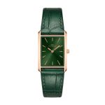 Bound Emerald Crocodile Sunray Rose Gold Watch 32X22MM