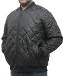 Mens Bomber Jacket - 8XL Black