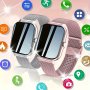 Women's Smartwatch Call & Message Reminder Custom Wallpaper Music Control Fitness Tracker Multi-sport Modes Alarm & Sedentary Reminder