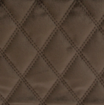 Aretha Diamond Embroided Upholstery Fabric Carob