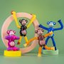 Diy Telescopic Tube Portable Multi-functional Cartoon Animal Circus Monkey Stress Relief Toys Popular Creative Sensory Toys With Suction Cups Children's Imagination And Creativity Training Toys