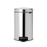 Brabantia Pedal Bin Newicon 12 Litre In Various Colours - Matt Steel