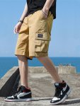Plus Size Men's Cool Oversized Loose Fit Casual Cargo Shorts With Pockets For Outdoor workout Men's Clothing Plus Size