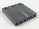 Parts Panel 1 X 6 X 5 With Corrugated Profile 23405 - Dark Bluish Grey