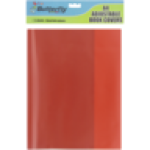 A4 Plastic Adjustable Book Covers 5-PACK