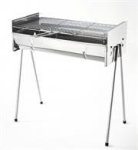 Metalix 451 Large Adjustable Braai - Stainless Steel Retail Box 1 Year Warranty. specifications:• Portable• Easy To Assemble And Store• Grid Size: 62CM X 32CM•