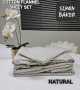 Simon Baker - Cotton Flannel Sheet Set - Natural - Queen Bed