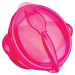 Suction Bowl With Spoon - Pink