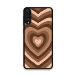 Custom Printed Tpu Cases - Samsung Galaxy A30S Samsung Galaxy A50 Samsung Galaxy A50S & 39 Brown Heart& 39 By