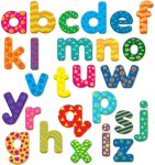 Magnetic Letters Lowercase Alphabets & Language