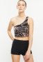 Adidas Performance W Fi Gfx Q3 Tnk Crop - Wonder Oxide