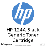 Hp 124A Black Compatible Toner Q6000A