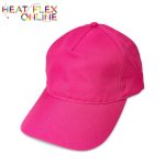 Sublimation Cap 5 Panel 100% Polyester – Pink