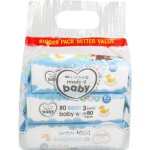 Made 4 Baby Baby Wipes Sensitive 3 Packs X 80 Wipes