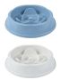 Set Of 2 Cat And Dog Food Bowls Slow Feeder Non-slip