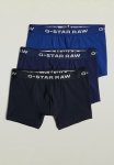 G-star Raw Boxer Briefs 3 Pack Blue Tone - Mazarine Blue imperial lighting Blue